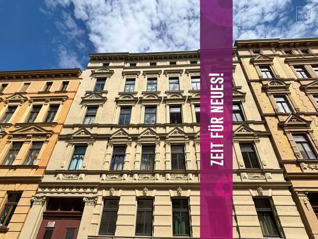 Wohnung zur Miete 460 € 2 Zimmer 60 m² 1. Geschoss Paulusviertel Nord 06114