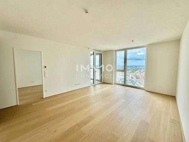 Wohnung zum Kauf - Erstbezug provisionsfrei 499.000 € 2 Zimmer 50,6 m² 32. Geschoss Wien 1220