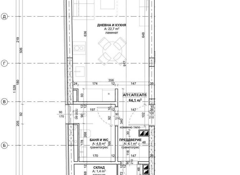 Studio zum Kauf 118.644 € 2 Zimmer 68,6 m² Tsarevo