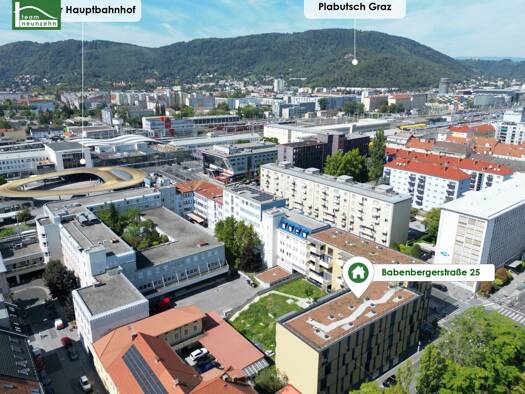 Wohnung zur Miete 490 € 2 Zimmer 44,8 m² 2. Geschoss frei ab 01.10.2026 Babenbergerstraße 25 Lend Graz 8020