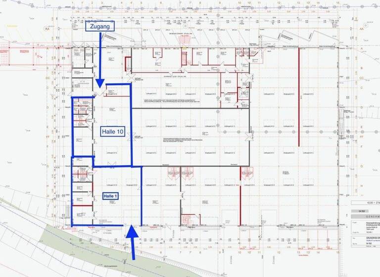 Lagerhalle zur Miete 5,25 € 595 m² Lagerfläche Waldhausen Lorch 73547