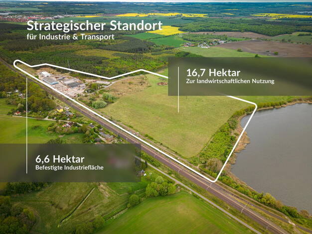 Gewerbegrundstück zum Kauf provisionsfrei 2.367.000 € 230.000 m² Grundstück Am Bahnhof 12 Kargow 17192