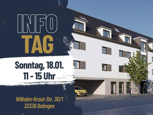 Maisonette zum Kauf - Neubau provisionsfrei 525.000 € 3 Zimmer 117,4 m² Wilhelm-Kraut-Straße 32 Balingen 72336