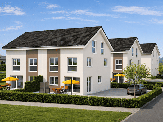Doppelhaushälfte zum Kauf - Neubau provisionsfrei 748.500 € 4 Zimmer 132 m² 492 m² Grundstück Wangen Wangen im Allgäu 88239