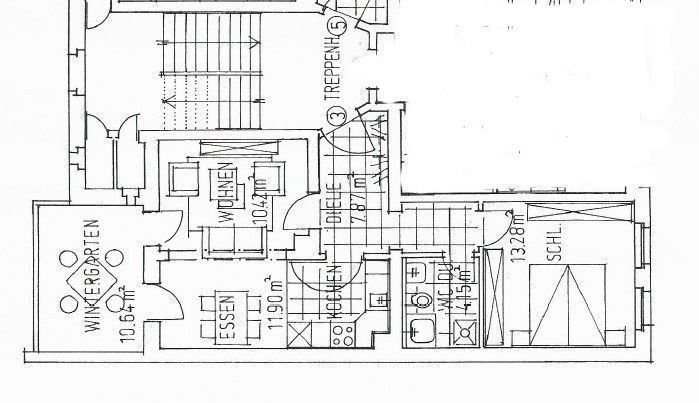 Wohnung zur Miete 350 € 2,5 Zimmer 64 m²<br/>Wohnfläche 1.<br/>Geschoss ab sofort<br/>Verfügbarkeit Rößlerstraße 18b Altchemnitz 411 Chemnitz 09120