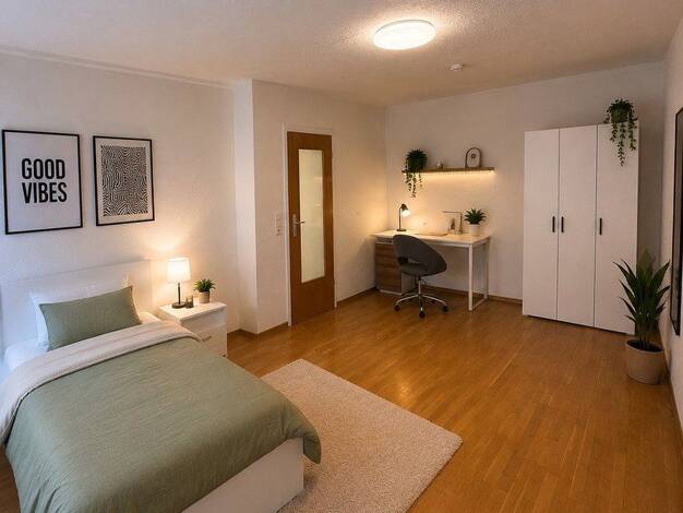 Studio zur Miete auf Zeit 600 € 1 Zimmer 22 m² Bachstraße 33 Mühlburg Mühlburg 76185