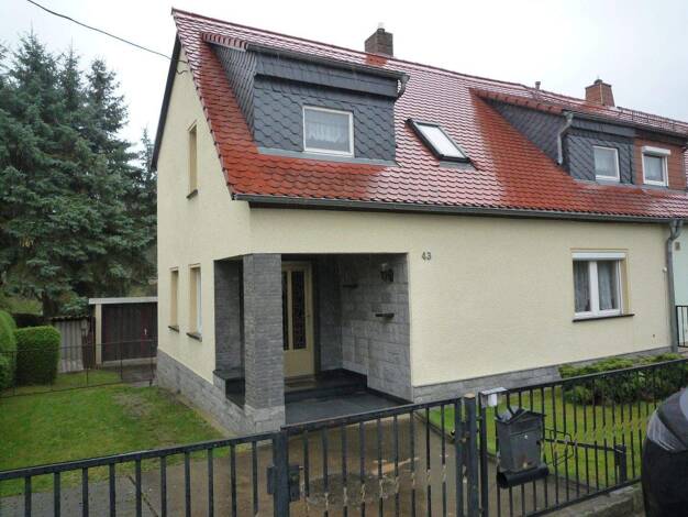 Doppelhaushälfte zum Kauf provisionsfrei 169.000 € 3 Zimmer 68,8 m² 800 m² Grundstück Stadtrandsiedlung 43 Bischofswerda 01877