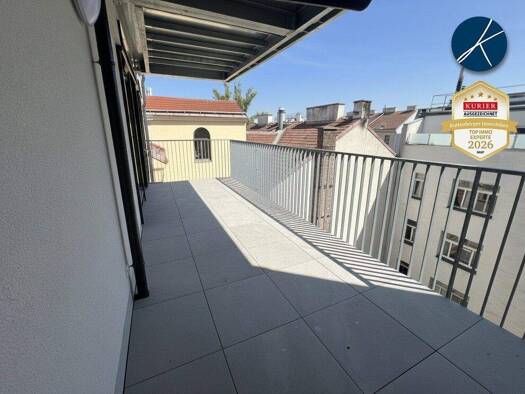 Terrassenwohnung zur Miete - Erstbezug 1.742 € 4 Zimmer 102,7 m² 5. Geschoss Wien 1100