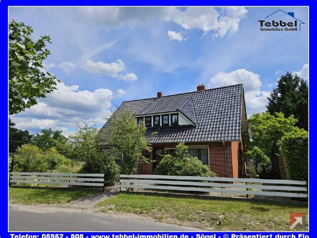 Einfamilienhaus zum Kauf provisionsfrei 200.000 € 4 Zimmer 80 m² 1.000 m² Grundstück Börger 26904