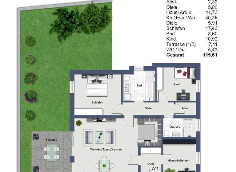 Wohnung zum Kauf - Erstbezug 750.000 € 4 Zimmer 115,6 m² Äußere Sulzbacher Straße 145 St Jobst Nürnberg 90491