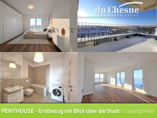 Penthouse zur Miete 1.999 € 4 Zimmer 125,6 m² 6. Geschoss frei ab sofort Ludwigsfelde 14974