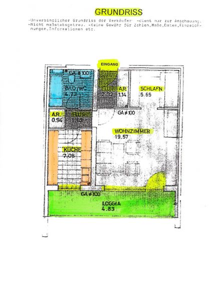 Wohnung zum Kauf 129.000 € 1 Zimmer 47,9 m²<br/>Wohnfläche Schulzentrum Starkenfeld Bamberg 96050