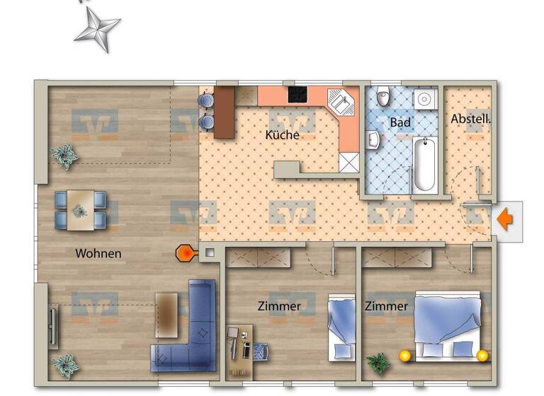 Wohnung zum Kauf provisionsfrei 265.000 € 3 Zimmer 93 m² frei ab sofort Neustadt Titisee-Neustadt 79822