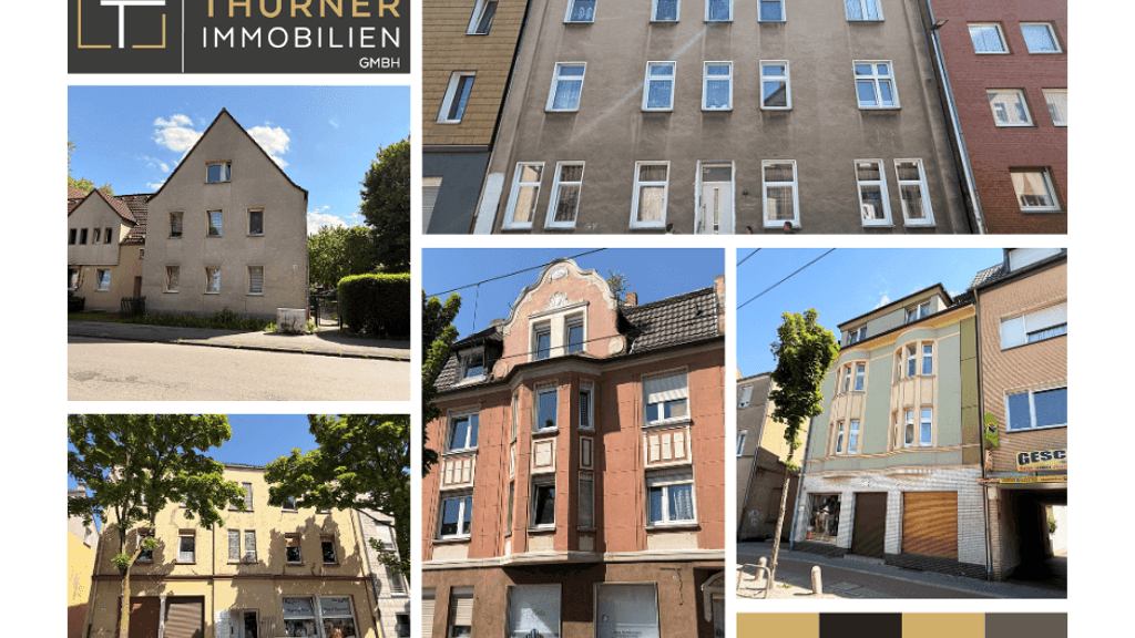 Mehrfamilienhaus zum Kauf 1.939.400 € 50 Zimmer 1.195 m² 2.432 m² Grundstück frei ab sofort Beckhausen Gelsenkirchen 45899