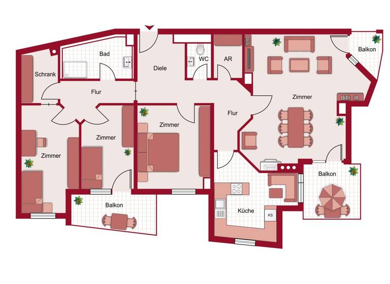 Wohnung zum Kauf 799.000 € 4 Zimmer 113,8 m² 2. Geschoss Pradl Innsbruck 6020