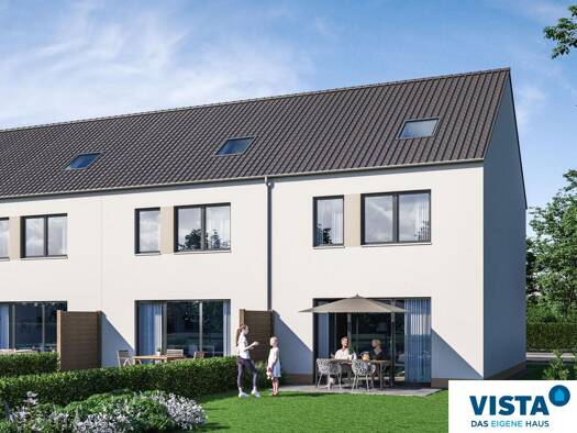 Reihenmittelhaus zum Kauf - Neubau 433.900 € 4,5 Zimmer 129 m² 180 m² Grundstück Gebgernstraße 3 Langenlonsheim 55450