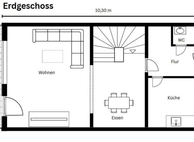Reihenmittelhaus zur Miete 2.750 € 5,5 Zimmer 137 m² 150 m² Grundstück frei ab 16.04.2026 Feldmoching-Hasenbergl München 80935