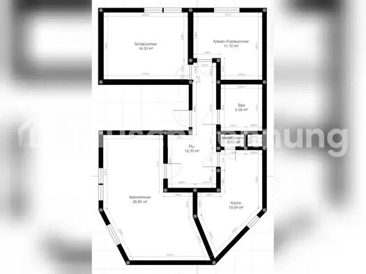 Wohnung zur Miete Tauschwohnung 1.640 € 3 Zimmer 82 m² EG Altstadt-Süd Köln 50676