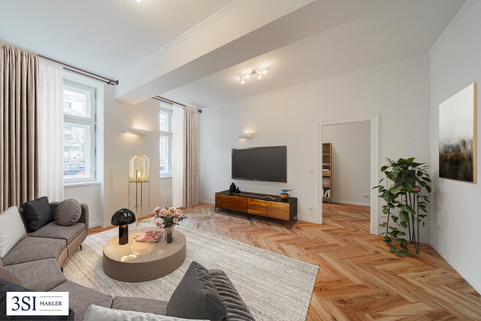 Wohnung zum Kauf 489.600 € 3 Zimmer 72 m²<br/>Wohnfläche EG<br/>Geschoss Bennoplatz 1A Wien 1080