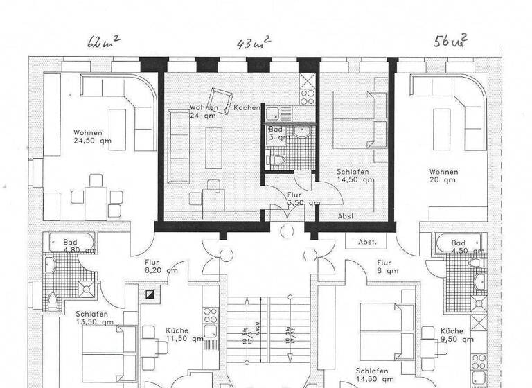 Wohnung zum Kauf 450.000 € 160,1 m² 1. Geschoss Alfred-Frank-Str. 2 Schleußig Leipzig 04229