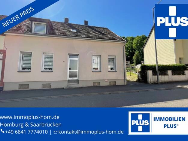 Einfamilienhaus zum Kauf 349.000 € 6 Zimmer 152 m² 1.070 m² Grundstück Homburg 66424