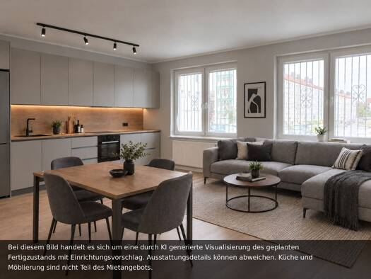 Wohnung zur Miete - Erstbezug 610 € 3 Zimmer 64,7 m² 1 Geschosse frei ab 01.12.2026 Markt (Zerbst) Zerbst Zerbst/Anhalt 39261