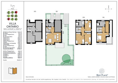 Doppelhaushälfte zum Kauf provisionsfrei 1.398.700 € 5 Zimmer 177,1 m² 300 m² Grundstück Anhalterweg 2 Bierstadter Flur Wiesbaden 65191