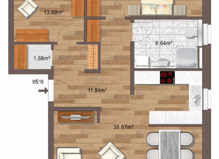 Wohnung zum Kauf - Erstbezug provisionsfrei 550.000 € 3 Zimmer 103,9 m² Mönkhofer Weg 179 St. Jürgen Lübeck 23562