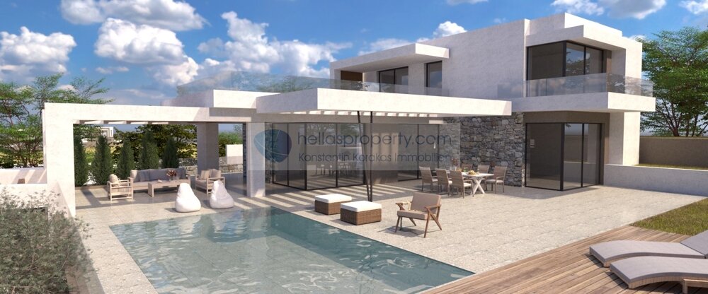 Villa zum Kauf 890.000 € 4 Zimmer 135 m²<br/>Wohnfläche 2.153,5 m²<br/>Grundstück Ag. Marina - Chania 73100