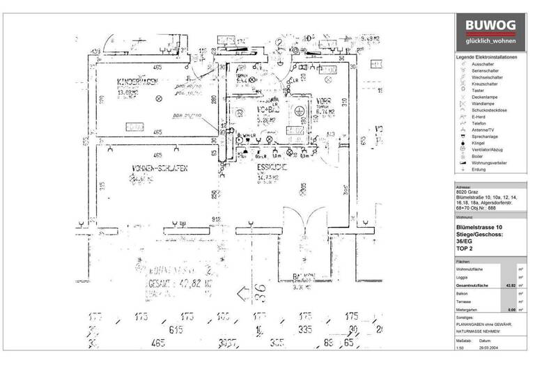 Studio zum Kauf 129.900 € 1 Zimmer EG Blümelstraße 10 Eggenberg Graz 8020