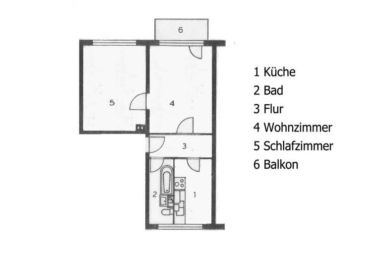 Wohnung zur Miete 325 € 2 Zimmer 50 m² frei ab sofort Gartenweg 5 Borken Viereck 17309