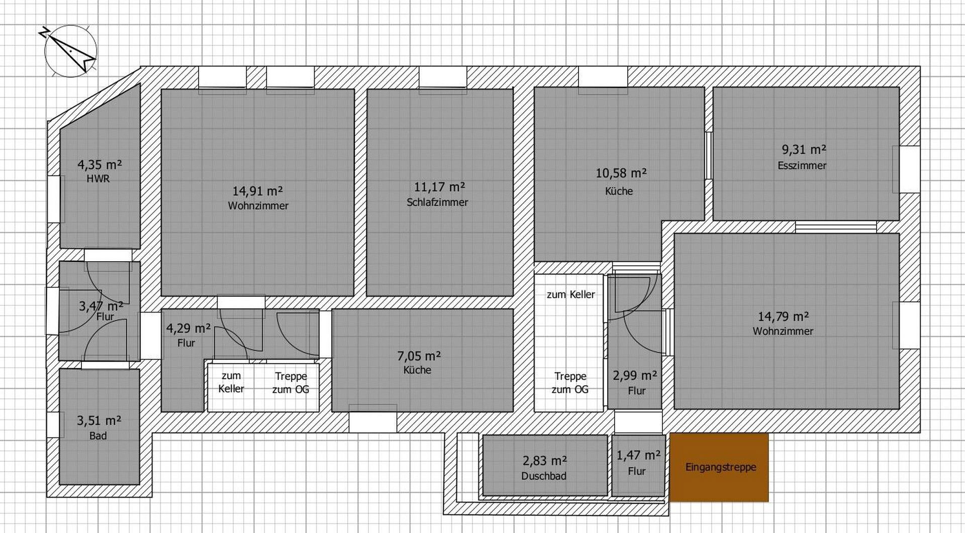 Einfamilienhaus zum Kauf provisionsfrei 85.000 € 9 Zimmer 179 m²<br/>Wohnfläche 450 m²<br/>Grundstück Sandbergweg 1 Friedersdorf Friedersdorf 06774