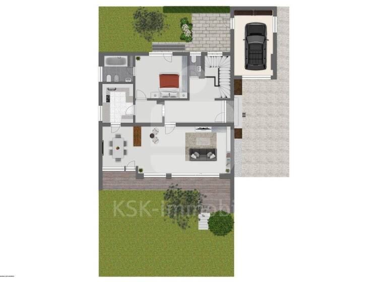 Bungalow zum Kauf 510.000 € 5 Zimmer 155 m² 664 m² Grundstück Stieldorf Königswinter 53639