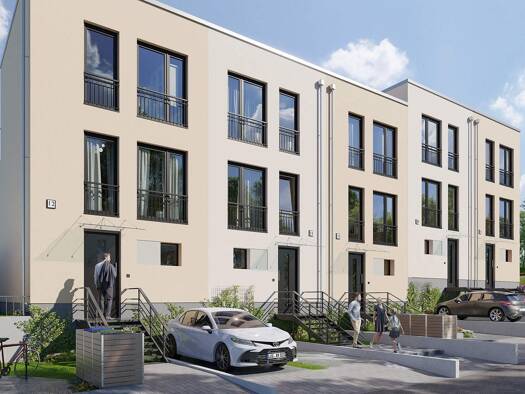 Reihenmittelhaus zum Kauf - Neubau provisionsfrei 399.900 € 5 Zimmer 141,6 m² 13 m² Grundstück frei ab 01.12.2026 Mixdorfer Straße 6 Frankfurt Frankfurt (Oder) 15232