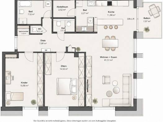 Wohnung zum Kauf 450.000 € 3 Zimmer 96 m² 4. Geschoss Burgerfeld Wasserburg am Inn 83512