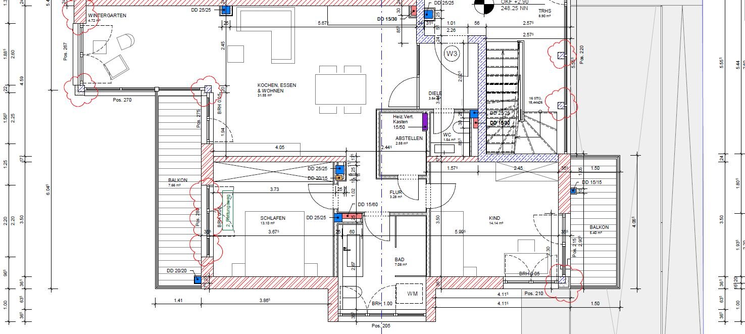 Wohnung zum Kauf 552.668 € 3 Zimmer 89,1 m²<br/>Wohnfläche Im Heidegraben 2 Kernstadt Oberursel 61440