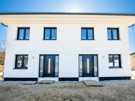 Doppelhaushälfte zum Kauf - Neubau provisionsfrei 460.000 € 4 Zimmer 112,9 m² Am See 2A Wolfswinkel Storkow 15859