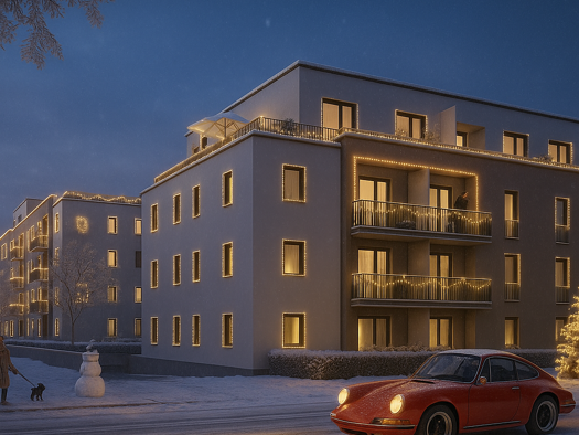 Studio zum Kauf - Erstbezug provisionsfrei als Kapitalanlage geeignet 391.400 € 2 Zimmer 58,3 m² Schulstraße 29 Hattersheim 65795