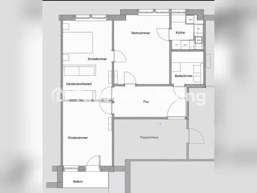 Wohnung zur Miete Tauschwohnung 785 € 3 Zimmer 69 m² 3. Geschoss Hamburg-Altstadt Mitte 20095