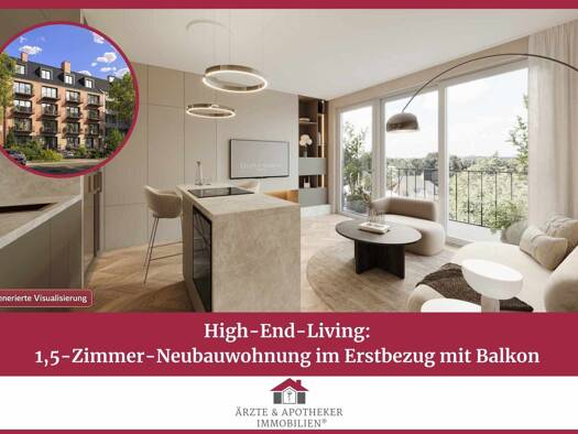 Wohnung zum Kauf 475.000 € 1,5 Zimmer 33,3 m² Harvestehude Eimsbüttel 20144