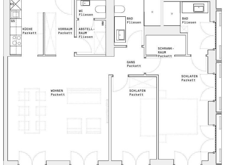 Wohnung zur Miete - Erstbezug 1.818 € 3 Zimmer 92 m² 11. Geschoss Donau-City-Straße Wien 1220