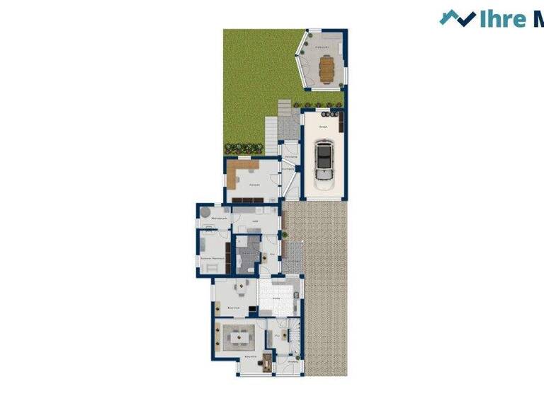 Einfamilienhaus zum Kauf 299.000 € 4 Zimmer 139,9 m² 820 m² Grundstück Innenstadt Osterholz-Scharmbeck 27711