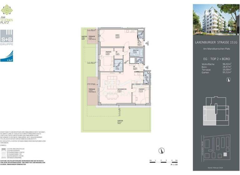 Wohnung zum Kauf - Erstbezug provisionsfrei 915.000 € 4 Zimmer 96 m² Wien,Favoriten 1100