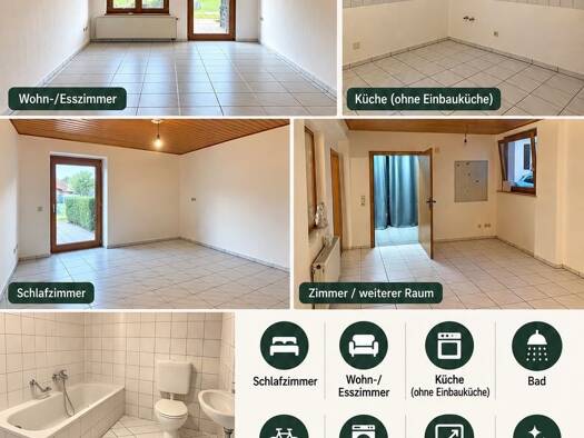 Wohnung zur Miete 850 € 3 Zimmer 90 m² frei ab 01.11.2026 Meißenheim Meißenheim 77974