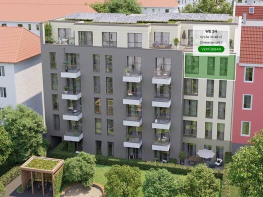 Wohnung zum Kauf - Neubau provisionsfrei 288.338 € 1 Zimmer 31,5 m² 4. Geschoss Gernotstraße 36 Lichtenberg Berlin 10365