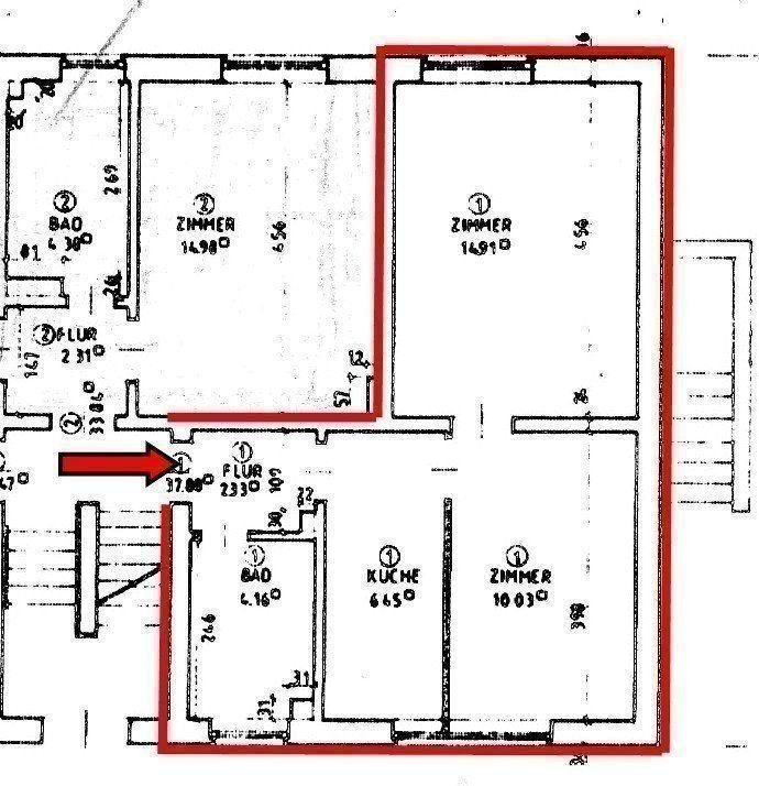 Wohnung zum Kauf 113.900 € 2 Zimmer 38 m²<br/>Wohnfläche EG<br/>Geschoss Kollower Straße 18 Schwarzenbek 21493