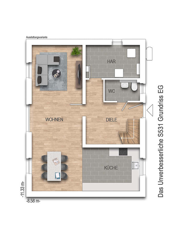 Einfamilienhaus zum Kauf provisionsfrei 337.600 € 4 Zimmer 132 m²<br/>Wohnfläche 425 m²<br/>Grundstück Kuckucksweg Gebiet Talstraße / Trillerberg Zwickau 08066