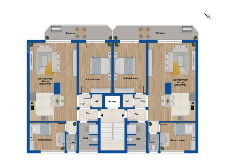 Wohnung zum Kauf 789.000 € 6 Zimmer 186,2 m² Golzheim Düsseldorf 40476