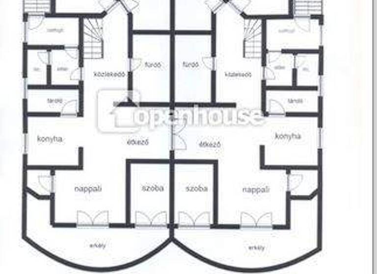 Mehrfamilienhaus zum Kauf 710.500 € 18 Zimmer 860 m² 1.000 m² Grundstück Vonyarcvashegy 8314