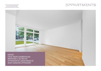 Wohnung zum Kauf provisionsfrei 930.000 € 2 Zimmer 77,6 m² EG frei ab sofort Eppendorfer Landstraße 32 Eppendorf Hamburg 20249